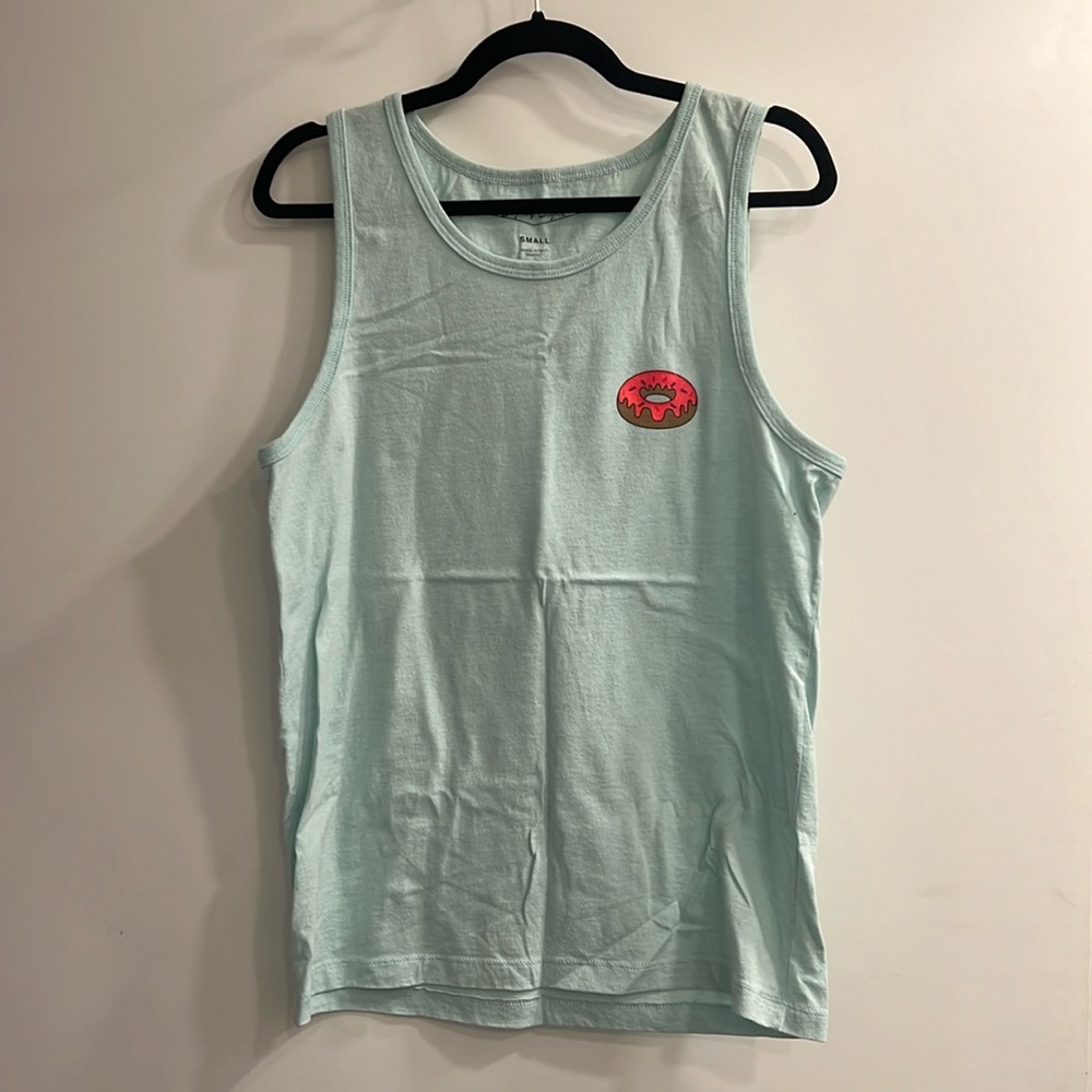 🍩 donut tank top | mens S